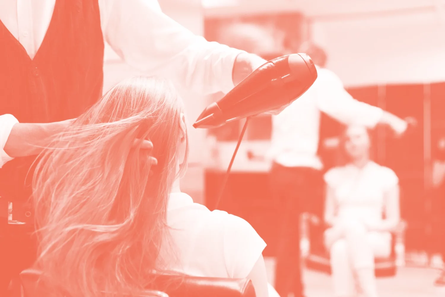 Brushing en salon